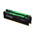 Ram Kingston Fury 16GB 3200MHz DDR4 CL16 DIMM 1Gx8 FURY Beast RGB