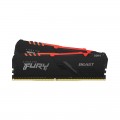 Ram Kingston Fury 16GB 3200MHz DDR4 CL16 DIMM (Kit of 2) Beast RGB KF432C16BBAK2/16