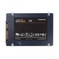 Ổ cứng SSD SamSung 870 QVO 4TB / 2.5" SATA III / 4 bit MLC NAND / Read up to 550MB/s - Write up to 530MB/s / Up to Up to 98K IOPS Samsung 92-Layer 3D MLC V-NAND 4 bit / 1440TBW