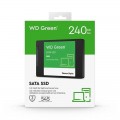 Ổ cứng SSD WD Green SSD 240GB / 2.5" 7mm / SATA III / Read up to 545MB/s - Write up to 465MB/s - Up to 37K/68K IOPS (màu xanh Green) WDS240G3G0A