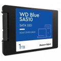 Ổ cứng SSD WD Blue SA510 SATA SSD 1TB / 2.5" 7mm / SATA III / Read up to 560MB/s - Write up to 520MB/s - Up to 90K/82K IOPS (màu xanh Blue) WDS100T3B0A