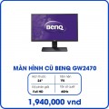 Màn hình máy tính cũ BENQ GW2470 (24inch, Full HD, VA, 60Hz, 4ms, 250 cd/㎡, Phẳng)