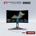 Màn hình Gaming VSP VG272C (27 inch/FHD/VA/240Hz/1ms/Loa/Cong)
