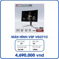 Màn hình máy tính VSP ESPORT GAMING VG271C (27inch, Full HD, VA, 165Hz, 4ms, 400 cd/㎡, Cong, 1500R)