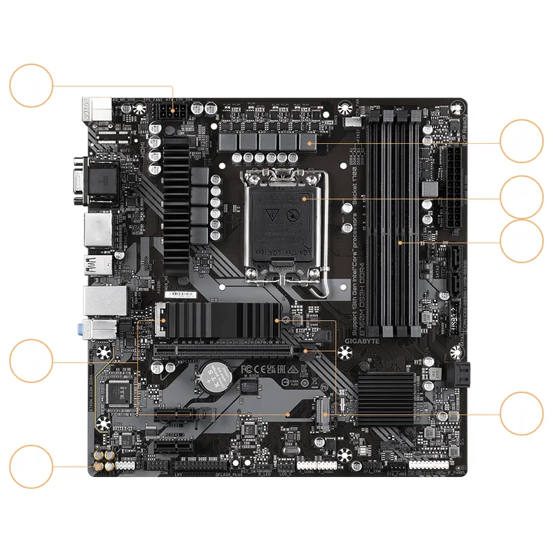 MainBoard Gigabyte B760M DS3H DDR4