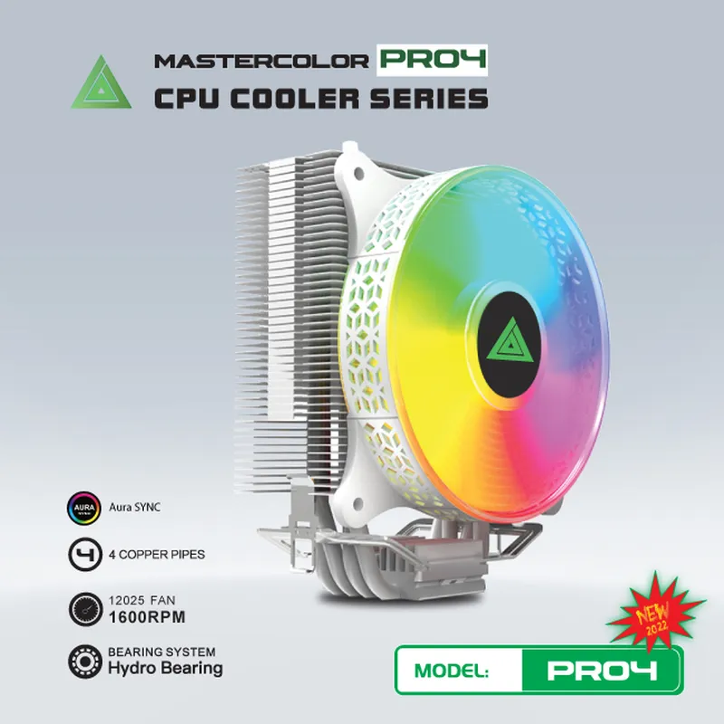 Tản nhiệt Vsp Fan Cpu Tech Pro4 (Black)