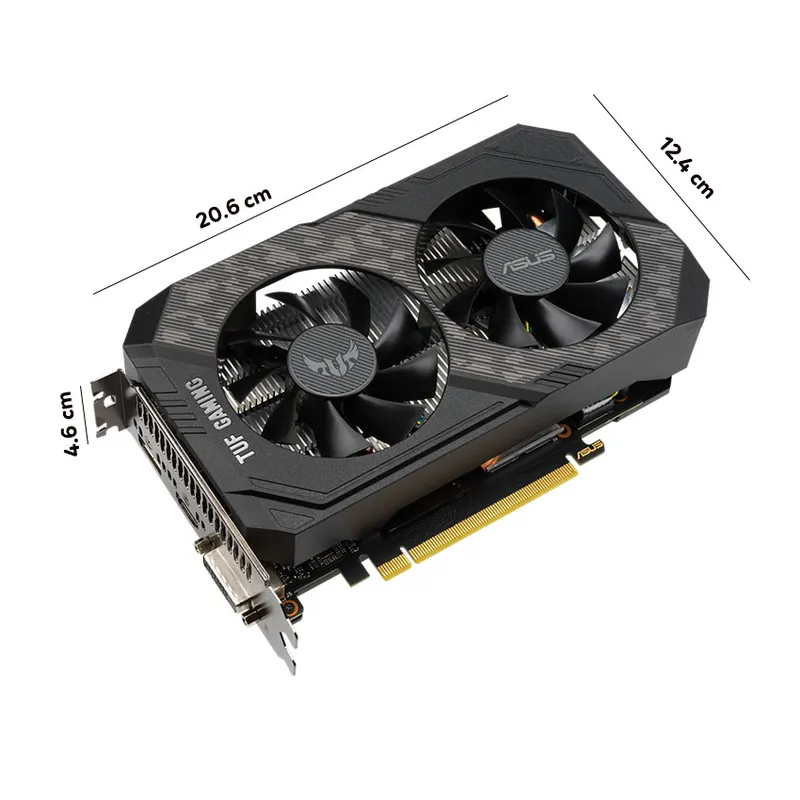 Card màn hình cũ ASUS TUF GTX 1660 Super-O6G GAMING 6GB