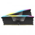 Ram Corsair DDR5, 5600MHz 32GB 2x16GB DIMM, VENGEANCE RGB DDR5 Black Heatspreader, RGB LED, 1.25V CMH32GX5M2B5600C36K