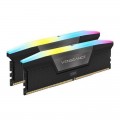 Ram Corsair DDR5, 5600MHz 32GB 2x16GB DIMM, VENGEANCE RGB DDR5 Black Heatspreader, RGB LED, 1.25V CMH32GX5M2B5600C36K