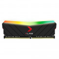 RAM PNY XLR8 DDR4 8GB 3200MHz LONGDIMM BLACK LED RGB MD8GD4320016XRGB