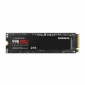 Ổ cứng SSD SamSung 990 PRO 2TB M.2 NVMe / PCIe Gen 4.0 x4/ MLC NAND / Read up to 7450MB/s - Write up to 6900MB/s / Up to 1200K/1550K IOPS / 600TBW MZ-V9P2T0BW