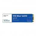 Ổ cứng SSD WD Blue 500GB / M.2-2280 / SATA III / Read up to 560MB/s - Write up to 530MB/s - Up to 95K/84K IOPS (màu xanh Blue)