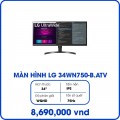 Màn hình máy tính LG 34WN750-B.ATV (34inch, WQHD, IPS, 75Hz, 5ms, 300 cd/m², Phẳng)