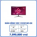 Màn hình máy tính ViewSonic VX3218C-2K (31.5 inch/QHD/VA/165Hz/1ms/250nits/HDMI+DP/Cong)