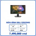 Màn hình máy tính Dell S2522HG (25inch, Full HD, IPS, 240Hz, 1 ms, 400 cd/m², Phẳng)