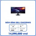 Màn hình máy tính Dell S3422DWG (34inch, WQHD, VA, 144Hz, 2 ms, 400 cd/m², Cong, 1800R)