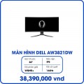 Màn hình máy tính Dell AW3821DW (38inch, WQHD+, IPS, 144Hz, 4 ms, 600 cd/m², Cong, 2300R)