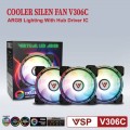Bộ 3 Fan VSP V306C LED ARGB
