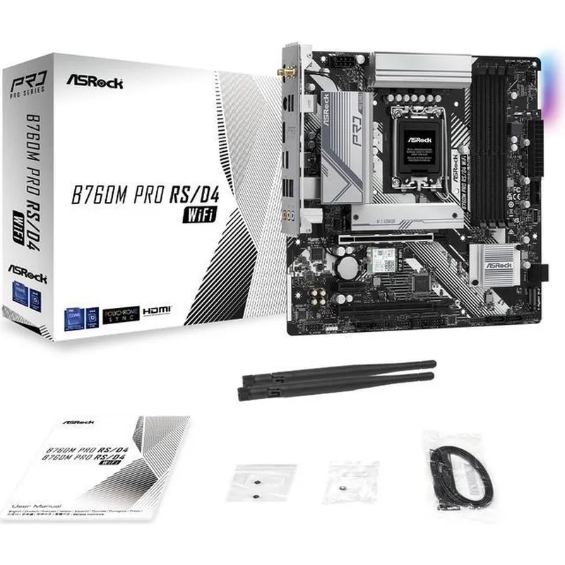 Mainboard Asrock B760M PRO RS/D4 WiFi