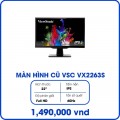 Màn hình máy tính cũ ViewSonic 22 inch VX2263S (22inch, Full HD, IPS, 60Hz, 2ms, 250 cd/㎡, Phẳng)