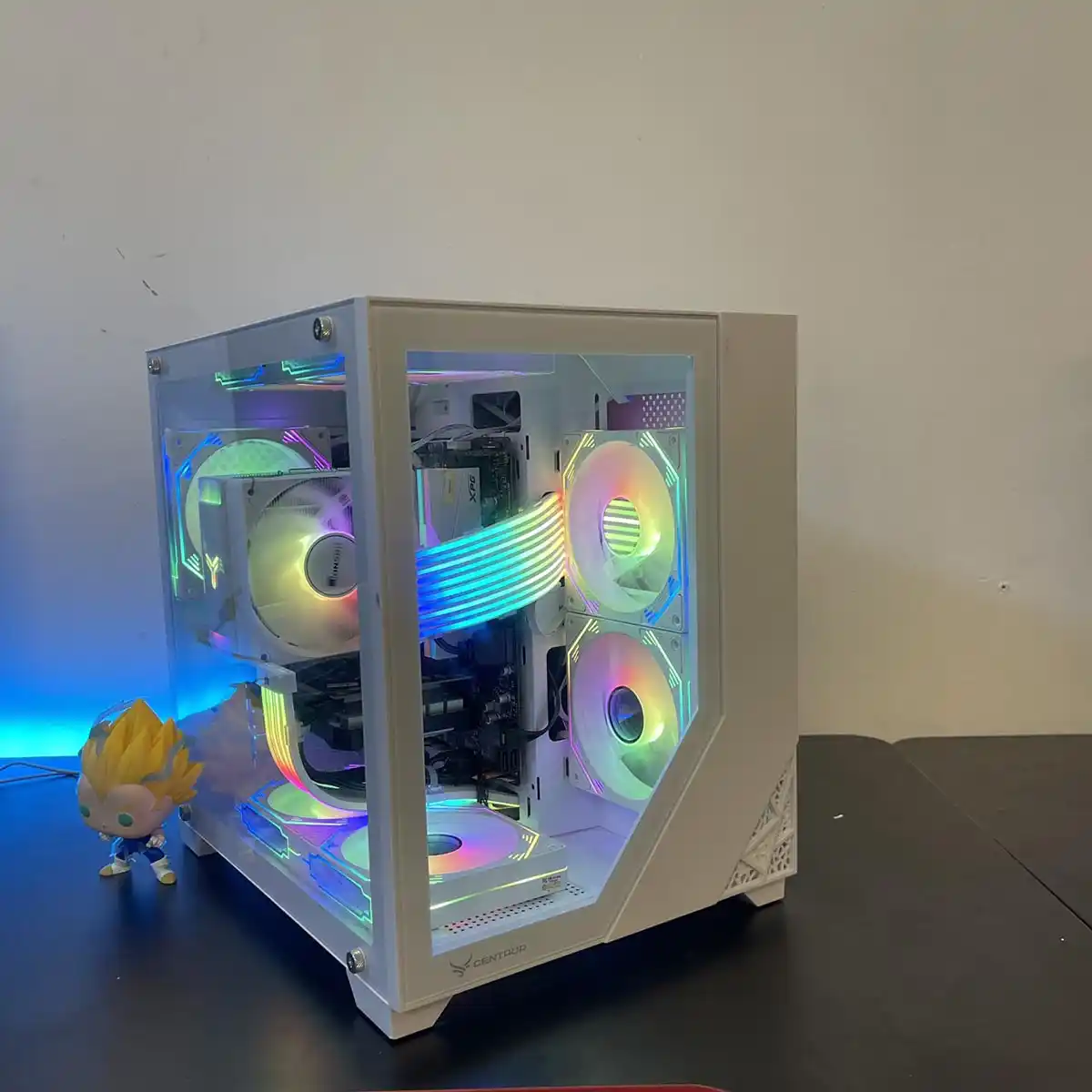 Pc Gaming Bể Cá Trắng B760M I5 12400F 16GB RTX 3050 ( All New)