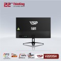 Màn hình máy tính VSP V2205H Black 22in Phẳng IPS 100Hz