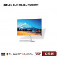 Màn Hình Máy Tính VSP PHẲNG LED 22INCH TRÀN VIỀN V2204H - trắng