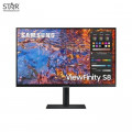 Màn hình máy tính đồ họa 4k Samsung Viewfinity LS27B800PXEXXV (27 Inch/UHD/Ips/60Hz/5Ms/350Nits/ USB C/ chân CTH