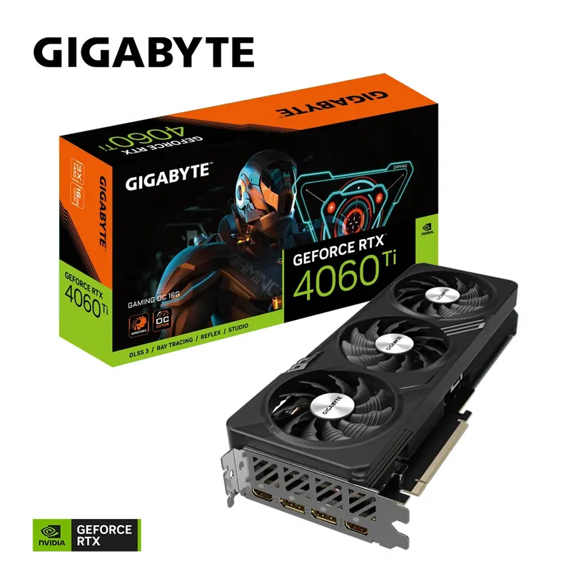 Card Màn Hình GIGABYTE RTX 4060 Ti GAMING OC 16G (GV-N406TGAMING-OC-16GD)