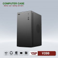 Vỏ Case VSP V200 (ATX, Đen, Chưa Gồm Fan)