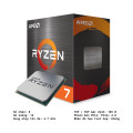 CPU tray AMD Ryzen 7 5800X / 32MB / 3.8GHz Boost 4.7GHz / 8 nhân 16 luồng