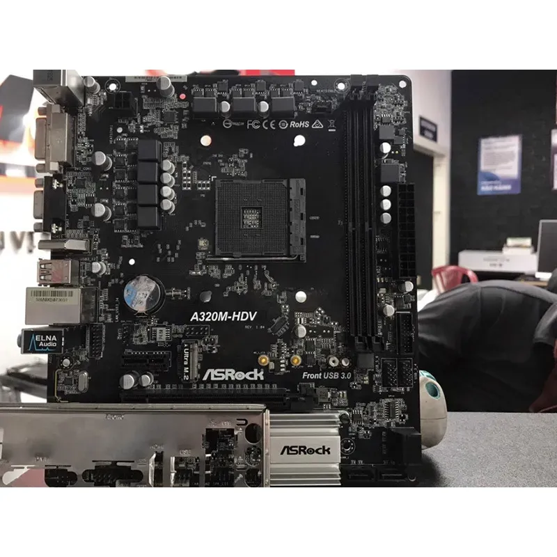 Mainboard cũ Asrock A320M-HDV