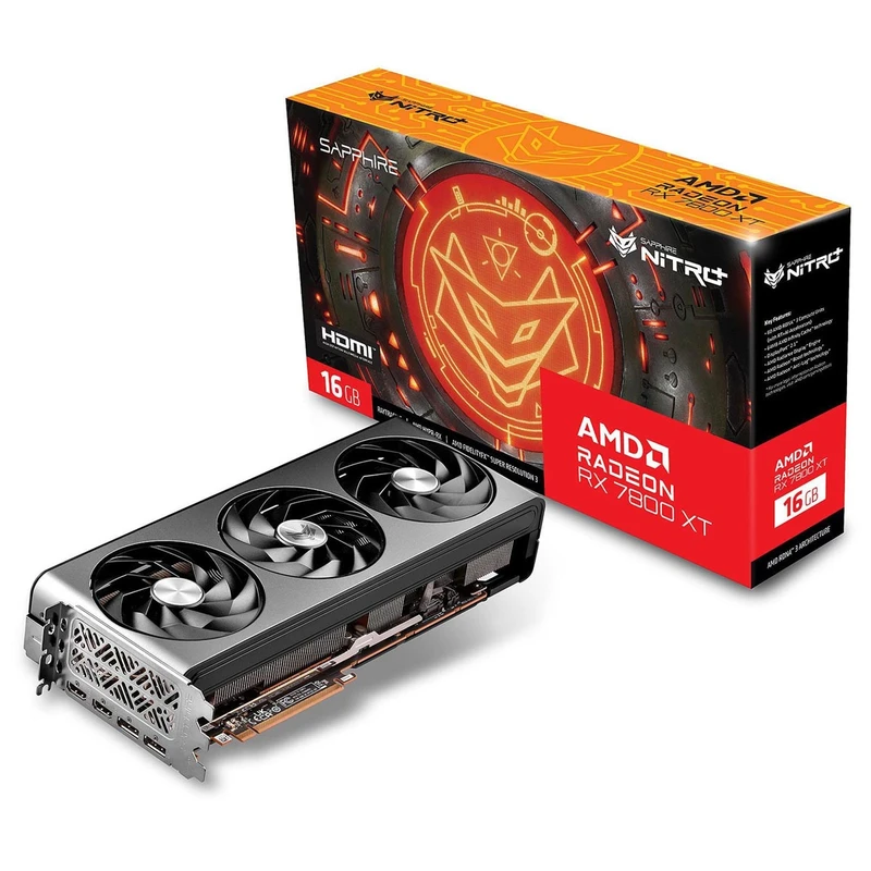 Card màn hình SAPPHIRE NITRO+ AMD Radeon RX 7800 XT GAMING OC 16GB