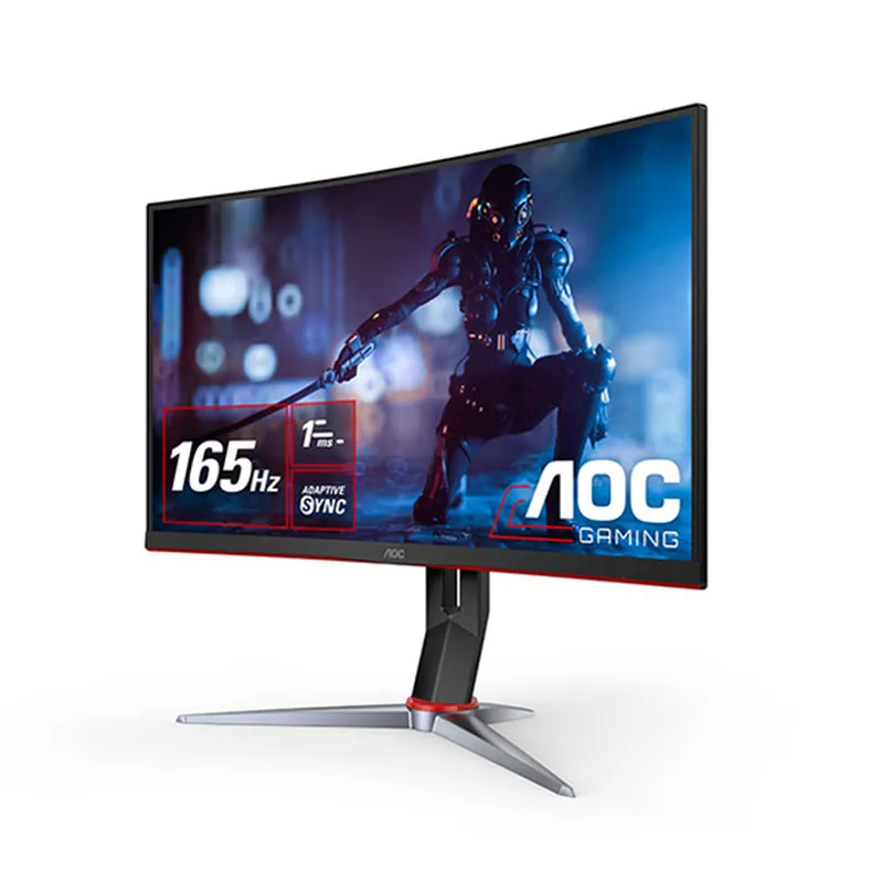 Màn Hình Máy Tính LCD 24Inch AOC C24G2/74 FHD VA 165Hz 1ms HDR Freesync Gaming Cong Chính Hãng