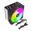 Tản nhiệt Khí CPU Coolmoon AS-600 Black RGB Sync All Main (Support 2011)