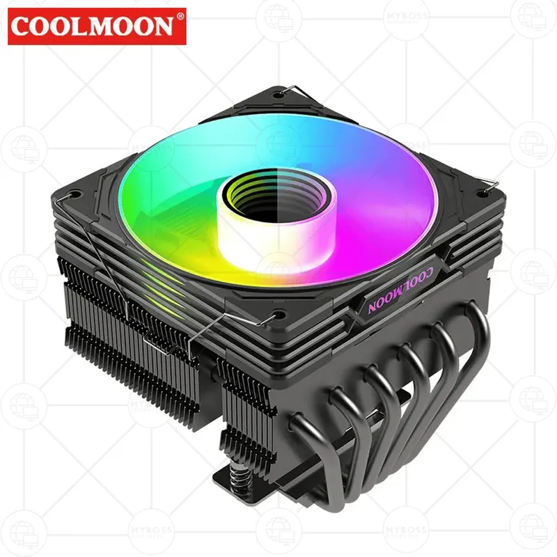 Tản nhiệt khí CPU CoolMoon T600 TopDown - Đen