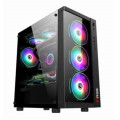 Vỏ case Magic GM-01 | m-ATX, sẵn 4 fan RGB