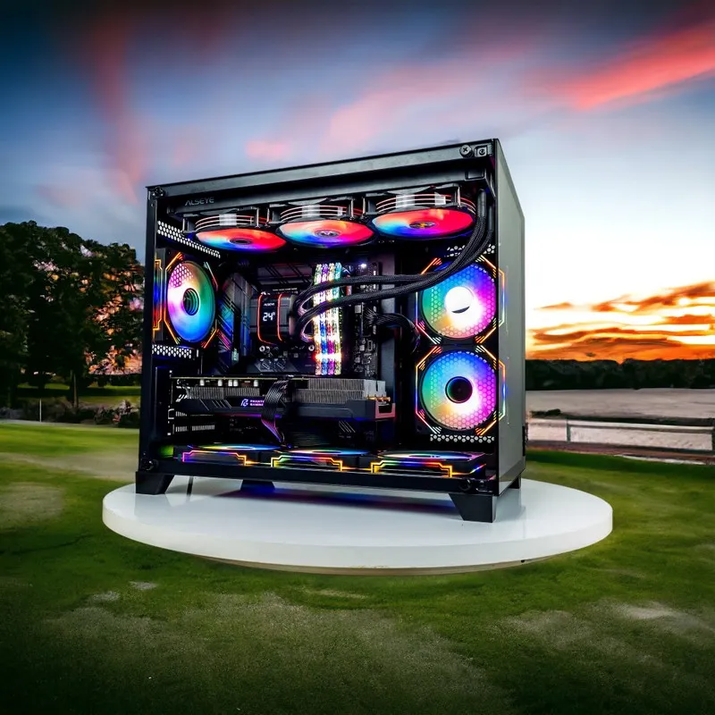 Vỏ case Magic Aqua-M Ultra Pro - Trắng | Full M-ATX, AIO 360 Top