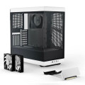 Vỏ case Hyte Y40 Black White - Kèm sẵn cáp Riser PCIe 4.0 (CS-HYTE-Y40-BW)