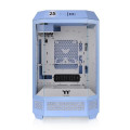 Vỏ Case Thermaltake The Tower 300 Hydrangea Blue Micro Tower Chassis | Xanh, sẵn 2 fan ARGB 14cm (CA-1Y4-00SFWN-00)