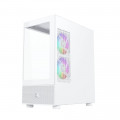 Vỏ Case Xigmatek Alphard Micro ATX - Trắng | Kèm sẵn 3 fan (EN 44113)