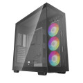 Vỏ case Deepcool CH780 - Đen | E-ATX, sẵn 3 fan ARGB 140