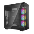 Vỏ case Deepcool CH780 - Đen | E-ATX, sẵn 3 fan ARGB 140