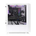 Vỏ case Thermaltake S200 TG ARGB Snow Mid Tower Chassis | Trắng, sẵn 4 fan ARGB (CA-1X2-00M6WN-00)