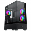 Vỏ Case Xigmatek Alphard ATX - Đen | Kèm sẵn 3 fan (EN 43796)