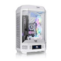 Vỏ case Thermaltake The Tower 300 Snow Micro Tower Chassis | Trắng, sẵn 2 fan ARGB 14cm (CA-1Y4-00S6WN-00)