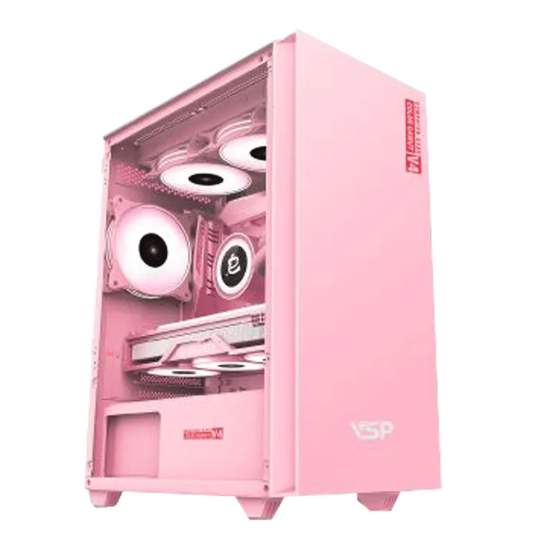 Vỏ case VSP V500 - Hồng | Không kèm fan