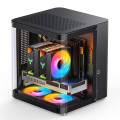 Vỏ case Jonsbo TK-1 2.0 - Đen | Micro-ATX