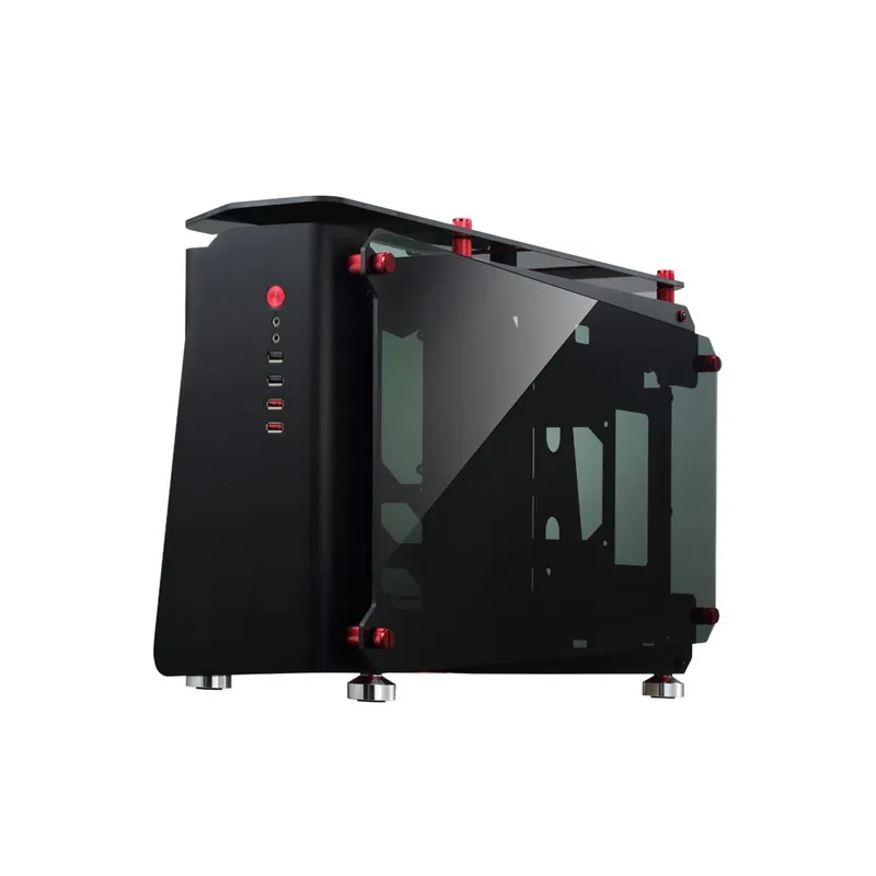Vỏ Case Jonsbo MOD1 Mini (Đỏ Đen/No Fan)