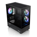 Vỏ Case Thermaltake View 170 TG ARGB Micro Chassis - Black | Sẵn 3 fan ARGB (CA-1Z4-00M1WN-00)